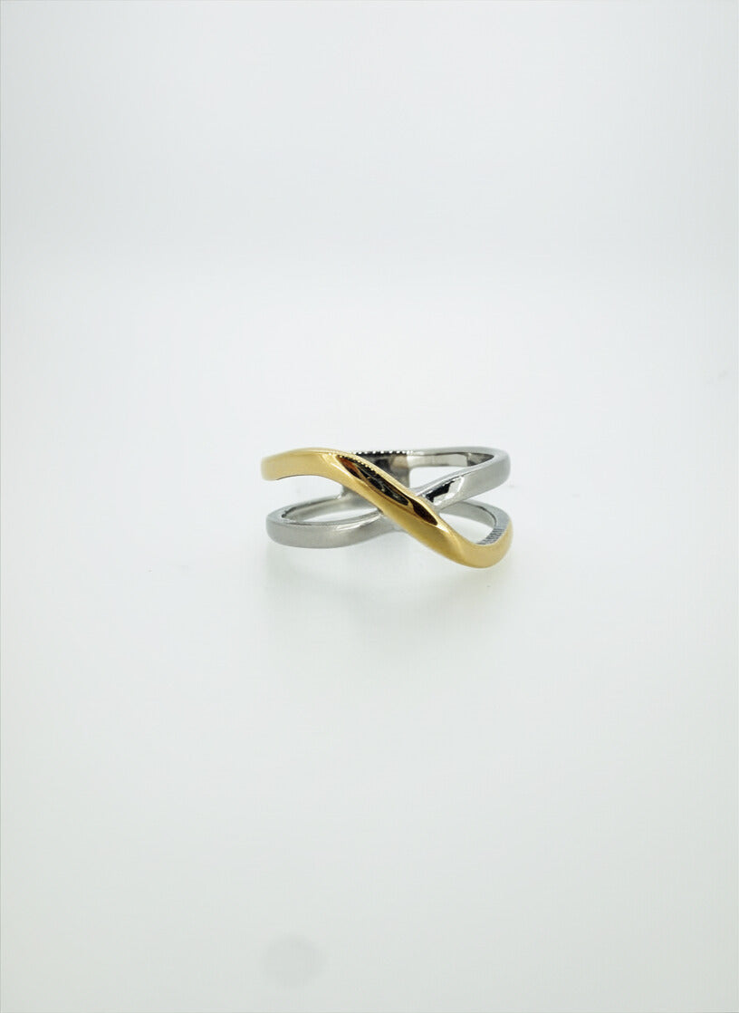 Anello fascia intrecciata