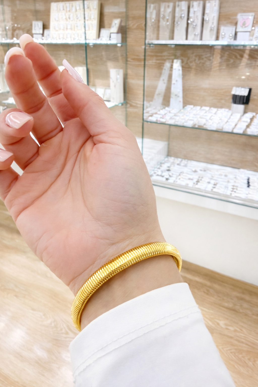 Bracciale Tubogas in acciaio