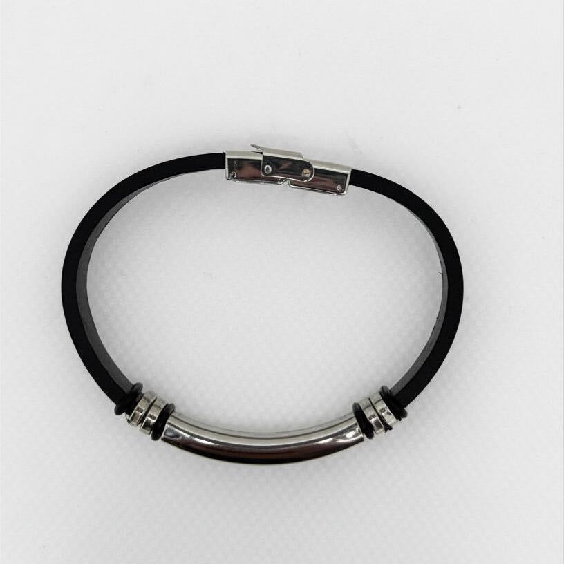 Bracciale uomo in acciaio inox  personalizzabile