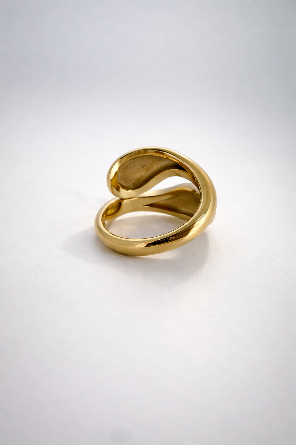 Anello doppia goccia